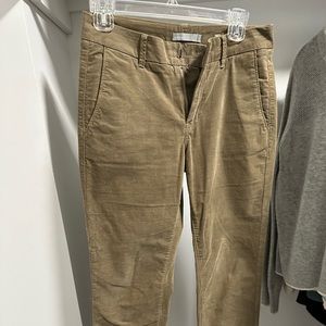 Vince, crushed velvet light brown corduroy